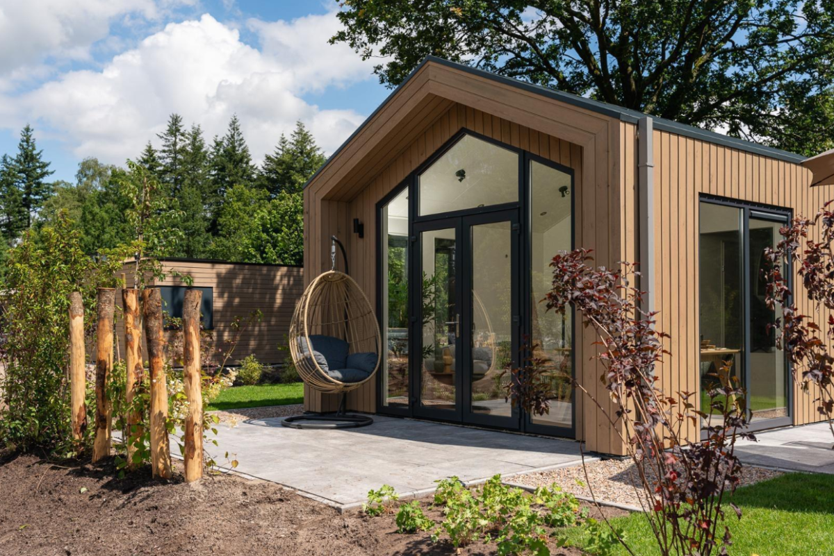 Tiny Lodge met Hottub
