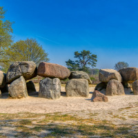 Hunnebed, Drenthe, Niederlande
