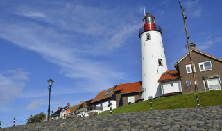 Faro Urk - Vodatent - Camping náutico entre los Diepen - Blokzijl - Overijssel - Países Bajos
