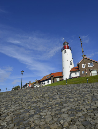 Faro Urk - Vodatent - Camping náutico entre los Diepen - Blokzijl - Overijssel - Países Bajos