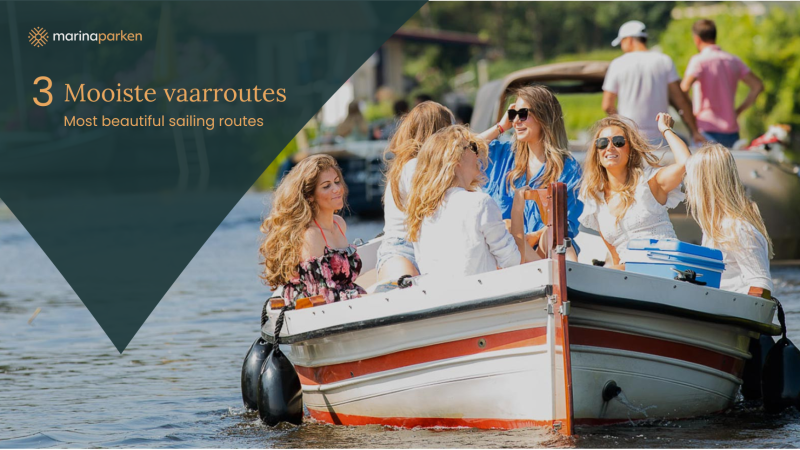 A group of friends enjoys a pleasant boat ride, exploring one of the most beautiful sailing routes.