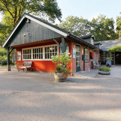 Recepción _ restaurante - Bospark Markelo - Markelo, Twente, Overijssel, Países Bajos.