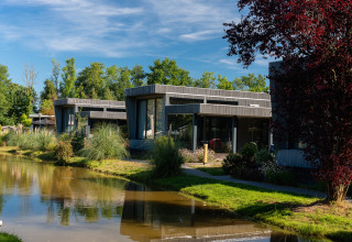 Lodges from the pond - _t Schuttenbelt - Enter, Overijssel, Netherlands
