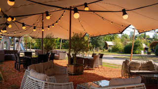 Terraza restaurante - _t Schuttenbelt - Enter, Overijssel, Países Bajos