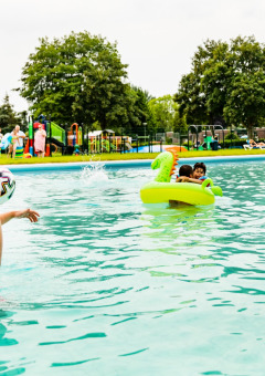 Piscina al aire libre - Scherpenhof - Terwolde, Güeldres, Países Bajos