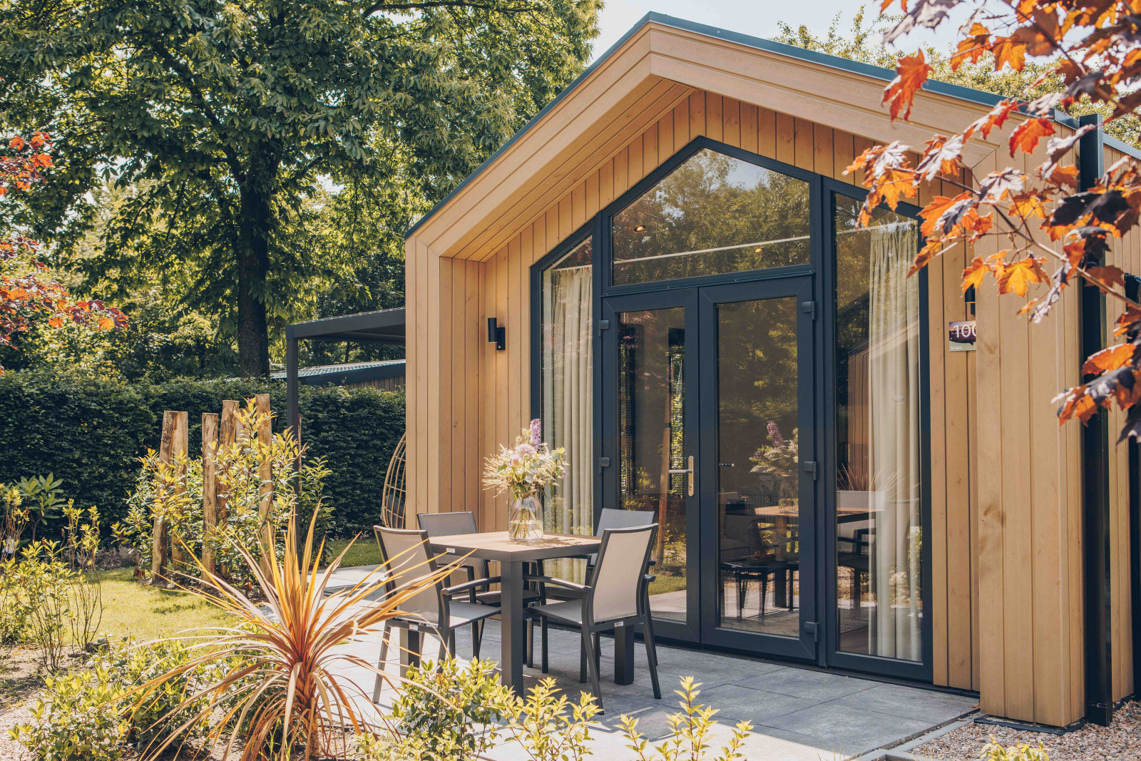 Tiny Lodge met Hottub