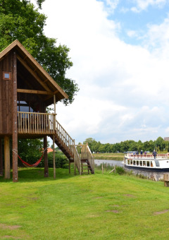 Casa en un árbol con vistas al agua - De Koeksebelt - Ommen, Overijssel, Países Bajos
