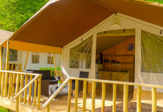 Lodgetent Eifel Terrasse - Beter Uit Holiday Park Walsdorf - Tandel, Vianden, Luxemburg