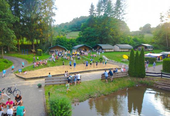 Übersicht Safarizelte La Rochette und Sandpack - Better Off Holiday Park Walsdorf - Tandel, Vianden, Luxemburg