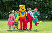 Animation team and mascot - Noetselerberg - Nijverdal, Overijssel, Netherlands