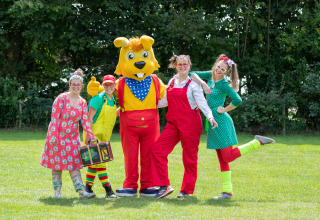 Animationsteam og maskot - Noetselerberg - Nijverdal, Overijssel, Holland