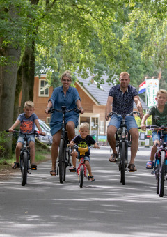 Ciclismo familiar - Noetselerberg - Nijverdal, Overijssel, Países Bajos