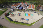 Overview playground and restaurant - De Witte Berg - Ootmarsum, Twente, Netherlands