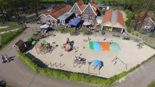 Overview speeltuin en restaurant - De Witte Berg - Ootmarsum, Twente, Nederland