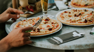 Restaurante pizza - Camping Si-Es-An - Balkbrug, Overijssel, Países Bajos