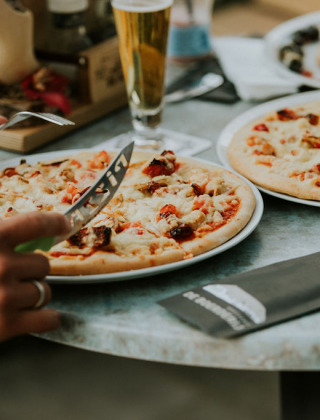 Restaurante pizza - Camping Si-Es-An - Balkbrug, Overijssel, Países Bajos