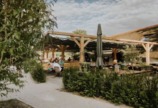 Terraza del restaurante - Camping Si-Es-An - Balkbrug, Overijssel, Países Bajos