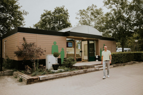 Edificio sanitario - Camping Si-Es-An - Balkbrug, Overijssel, Paesi Bassi