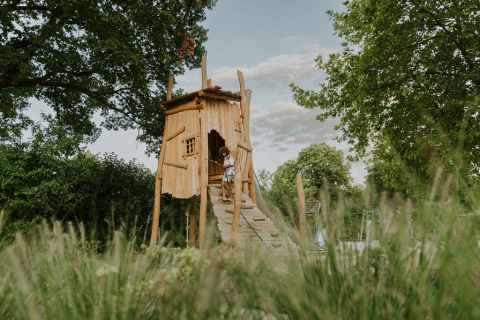 Parque infantil casa de escalada - Camping Si-Es-An - Balkbrug, Overijssel, Países Bajos