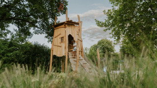 Parque infantil casa de escalada - Camping Si-Es-An - Balkbrug, Overijssel, Países Bajos