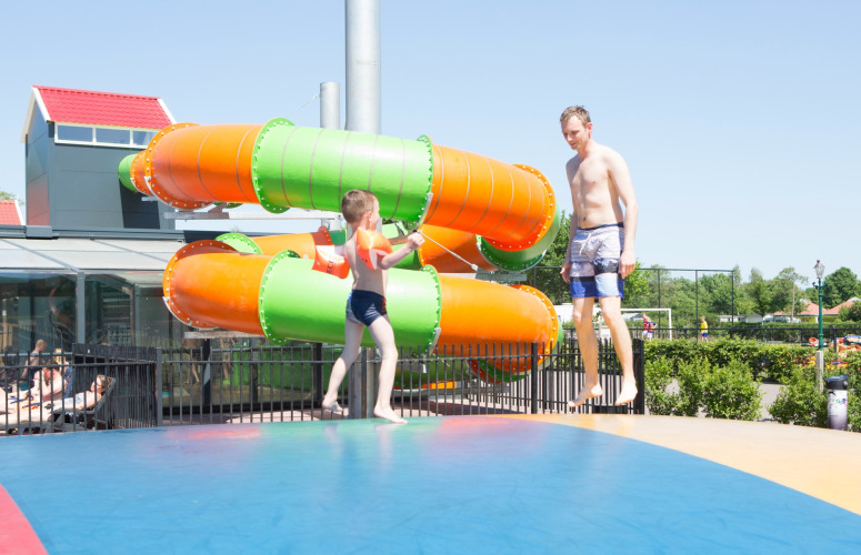 Airtrampoline - Camping _t Veld - Rheeze, Overijssel, Netherlands