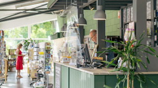 Recepción _ tienda del camping - Camping Betteld Zelhem - Zelhem, Achterhoek, Güeldres, Países Bajos
