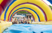 Bouncy castle _ water fun kids - Camping Betteld Zelhem - Zelhem, Achterhoek, Gelderland, Netherlands