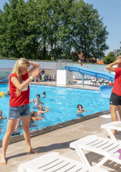 Piscina _ Animación infantil - Camping Betteld Zelhem - Zelhem, Achterhoek, Güeldres, Países Bajos