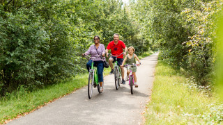 Mit dem Fahrrad durch die Natur - Baalse Hei - Turnhout, Antwerpen, Belgien