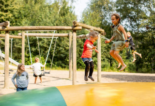 Speeltuin met grote trampoline - Baalse Hei - Turnhout, Antwerpen, België