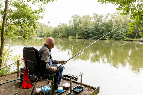 Fishing close up - Baalse Hei - Turnhout, Antwerp, Belgium
