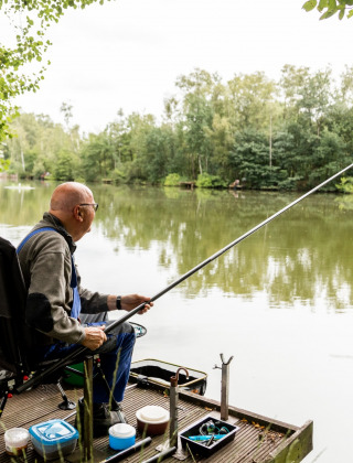Pesca de cerca - Baalse Hei - Turnhout, Amberes, Bélgica