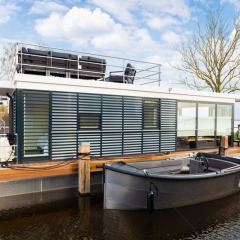 Casa flotante Frisia - Bienvenido (casas flotantes Holanda)
