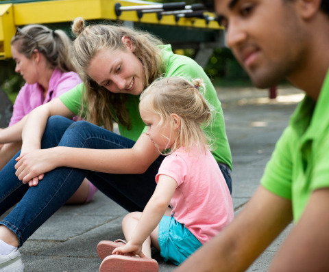 Equipo de animación con niños - Witterzomer - Assen, Drenthe, Países Bajos