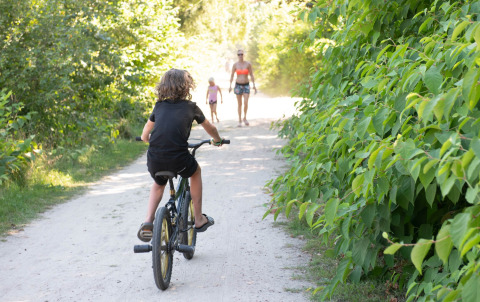 Ciclismo infantile - Witterzomer - Assen, Drenthe, Paesi Bassi