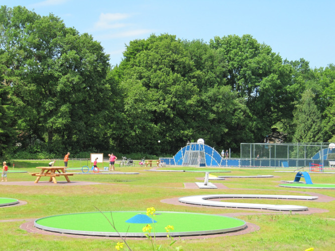 Minigolf Übersicht - Witterzomer - Assen, Drenthe, Niederlande