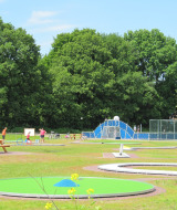 Panorámica del minigolf - Witterzomer - Assen, Drenthe, Países Bajos