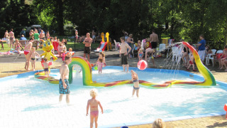 Panorámica piscina infantil - Witterzomer - Assen, Drenthe, Países Bajos