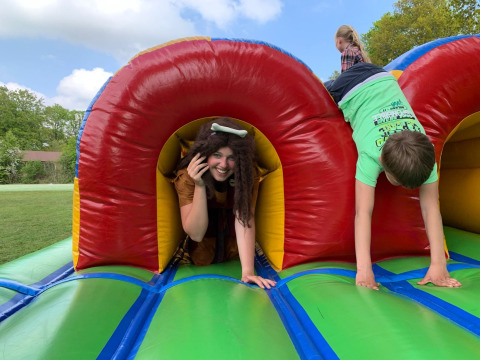 Castillo hinchable - Witterzomer - Assen, Drenthe, Países Bajos