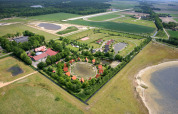 Overview of park from above - Eigen Wijze - Bant, Flevoland, Netherlands