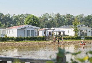Bambini vicino all'acqua - Kleine Belties - Hardenberg, Overijssel, Paesi Bassi