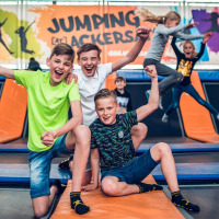 Trampolines - Vakantiepark Ackersate - Voorthuizen, Gelderland, Nederland