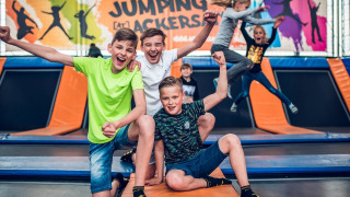 Trampolines - Vakantiepark Ackersate - Voorthuizen, Gelderland, Nederland