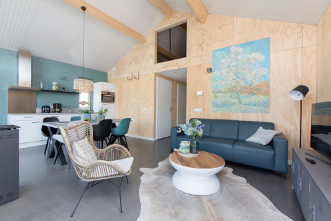 Wohnzimmer Eneva Lodge - Tusken de Marren - Akkrum, Friesland, Niederlande