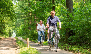 Ciclismo en la naturaleza - Recreatiepark 't Gelloo - Ede, Gelderland, Países Bajos