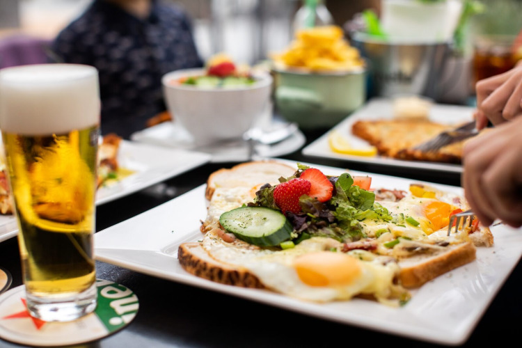 Lunchgerecht horeca - Recreatiepark 't Gelloo - Ede, Gelderland, Nederland