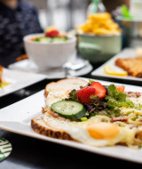 Restauración de platos de comida - Recreatiepark 't Gelloo - Ede, Gelderland, Países Bajos