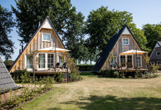 To wellness-hytter ved siden af hinanden - Hof van Salland - Hellendoorn, Overijssel, Holland