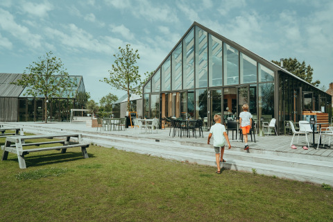 Terrasse de restauration - De Klepperstee - Ouddorp, Zeeland, Pays-Bas