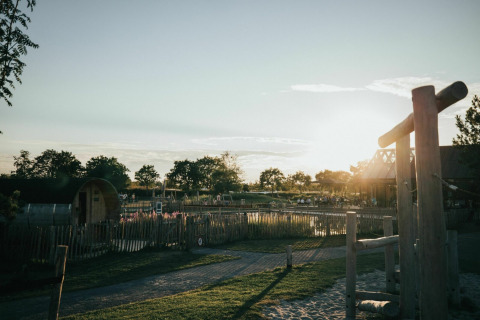 Parkübersicht, Aussicht Sauna + Verpflegung - De Klepperstee - Ouddorp, Zeeland, Niederlande